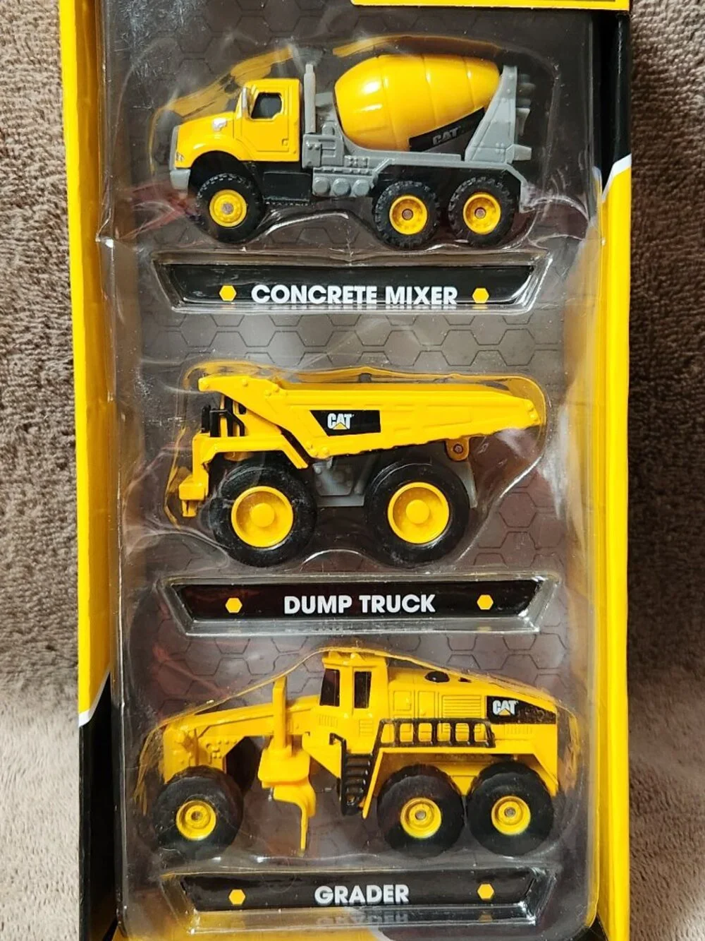 CAT Die Cast Metal Construction Vehicles - Complete Set of Six (6) - NEW